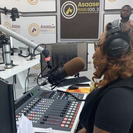 Asaase Radio 100.3 FM Studio